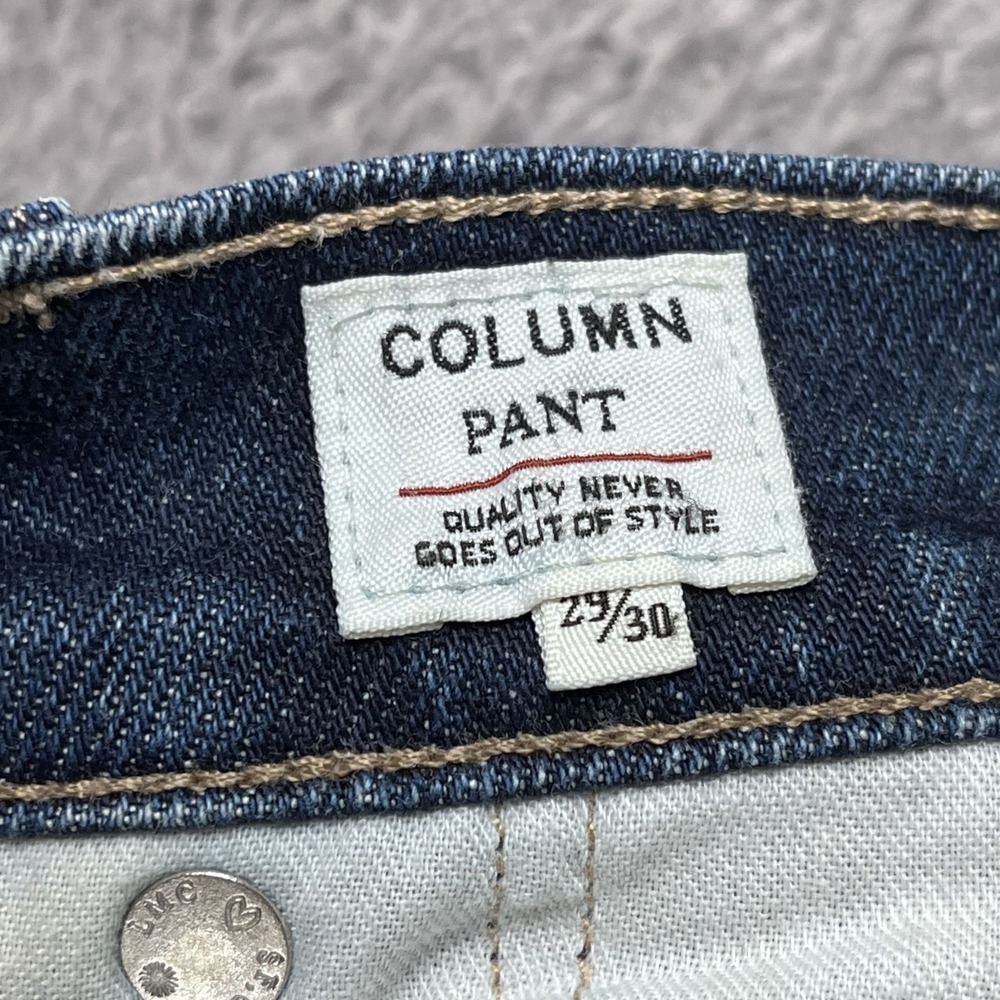 Levis Jeans Womens 29 Made & Crafted Column Pant Dark Wash Japanese Blue - Picture 7 of 7